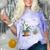 Social Anxiety Introvert Nervous Awkward Socially Comfort Color Blast T-Shirt Amethyst