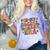 In My Social Worker Era Cute Social Worker Graduation MSW Comfort Color Blast T-Shirt Amethyst