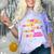 Social Worker T Shirt Graduation Social Work Month Comfort Color Blast T-Shirt Amethyst