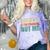 Society Is The Problem Not Me Sarcastic Introvert Comfort Color Blast T-Shirt Amethyst
