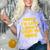 SORRY I'M LATE I DIDN'T WANT TO COME FUNNY INTROVERT PRESENT Comfort Color Blast T-Shirt Amethyst