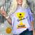Star Graduate Second Grade Graduation Trophy Cup Comfort Color Blast T-Shirt Amethyst