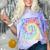 Straight Outta 5th Grade Class Of 2022 School Graduation Comfort Color Blast T-Shirt Amethyst