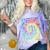 Straight Outta High School Class Of 2022 Graduation Comfort Color Blast T-Shirt Amethyst