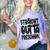 Straight Outta Preschool Graduation Cap Gown 2022 Cute Comfort Color Blast T-Shirt Amethyst