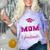 Super Proud Mom Of 2025 Graduate Senior Graduation Family Comfort Color Blast T-Shirt Amethyst