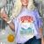 I Survived My Bachelor's Degree Party Bachelor Graduation Comfort Color Blast T-Shirt Amethyst