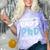 i Survived My Dad's Phd Dissertation College Graduation 2021 Comfort Color Blast T-Shirt Amethyst