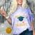 i Survived My Daughters Bachelor's Degree Graduation Gifts Comfort Color Blast T-Shirt Amethyst