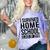I Survived Home School Class Of 2018 Graduation Comfort Color Blast T-Shirt Amethyst