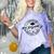 I Survived My Husband's Masters Degree Funny 2023 Graduation Comfort Color Blast T-Shirt Amethyst