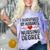 I Survived My Husband's Nursing Degree School Graduation Comfort Color Blast T-Shirt Amethyst