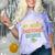 i Survived My Moms Doctoral Degree Doctorate Graduation Comfort Color Blast T-Shirt Amethyst