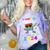 I Survived Nursing School Of 2024 Student Graduation 2024 Comfort Color Blast T-Shirt Amethyst