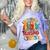 I Survived Nursing School Class Of 2025 Proud Graduation Comfort Color Blast T-Shirt Amethyst