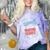 I Survived My Sister'S Nursing Degree Sis Nurse Graduation Comfort Color Blast T-Shirt Amethyst