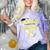 Tassel Worth The Hassle 2018 Graduation Quote Ylw Comfort Color Blast T-Shirt Amethyst