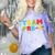 Team Pre-K Shirt Teacher Boy Girl Back To School Graduation Comfort Color Blast T-Shirt Amethyst