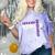 Tennis Senior Night Tennis Senior 2025 Graduation 43 Comfort Color Blast T-Shirt Amethyst