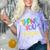 Thank You Teacher Appreciation Graduation Men Women Girls Kids Comfort Color Blast T-Shirt Amethyst