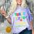 Thank You Teacher Appreciation Graduation Men Women Kids Comfort Color Blast T-Shirt Amethyst