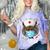 Tiger Nurse RN ER Nursing School Graduation Comfort Color Blast T-Shirt Amethyst
