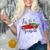 Tis The Season Holiday Nostalgia Red Truck Comfort Color Blast T-Shirt Amethyst