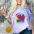 Totally 80's Tie Dye Retro Vibes 1980s Style Nostalgia Comfort Color Blast T-Shirt Amethyst