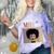 Unapologetically MHA-Ish Student Graduation Afro Comfort Color Blast T-Shirt Amethyst