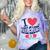 Vet Tech I Love Veterinary Technician Graduation Comfort Color Blast T-Shirt Amethyst