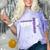 Volleyball Senior Night Volleyball Senior 2025 Graduation 26 Comfort Color Blast T-Shirt Amethyst