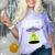 I Wanna Go Home Introvert UFO UAP Flying Saucer Trippy Alien Comfort Color Blast T-Shirt Amethyst