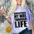 Whispering My Way Through Life Sayings For Introverts Comfort Color Blast T-Shirt Amethyst Whispering My Way Through Life Sayings For Introverts Comfort Color Blast T-Shirt Amethyst