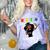 Women HBCU Grad 2025 College Graduation Apparel Comfort Color Blast T-Shirt Amethyst