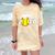 2018 Softball Senior Graduation Shirt For Girls Grad Comfort Color Blast T-Shirt Citrine