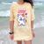2021 Kindergarden Graduation Celebration Dapping Cat For Men Women Kids Comfort Color Blast T-Shirt Citrine