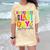 2025 Last Day Of School Autograph Kindergarten Graduation Comfort Color Blast T-Shirt Citrine
