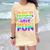 80's Girls Just Wanna Have Fun Nostalgia 1980s Style Premium Tri-Blend Comfort Color Blast T-Shirt Citrine