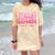 Advocate Support Empower Groovy Social Worker Graduation MSW Comfort Color Blast T-Shirt Citrine