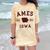 Ames Iowa Est 1864 Nostalgia Premium Tri-Blend Comfort Color Blast T-Shirt Citrine