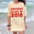 & Red Class Of 2018 Senior Graduation T Shirt Comfort Color Blast T-Shirt Citrine