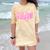 Angel Y2k Aesthetic 2000s Millennial Nostalgia Retro Pink Comfort Color Blast T-Shirt Citrine
