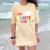 My Auntie Did It Aunt Graduation Nurse Doctor Aunt Graduated Comfort Color Blast T-Shirt Citrine