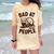 Bad At People Ferret Introvert Saying Slogan Comfort Color Blast T-Shirt Citrine