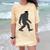 Bigfoot Graduate Shirt Cute Sasquatch Graduation Comfort Color Blast T-Shirt Citrine