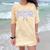 Blue Bow Coquette Floral Senior 2026 Graduation Class Comfort Color Blast T-Shirt Citrine
