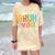 Bruh I'm Out Senior Graduation Comfort Color Blast T-Shirt Citrine