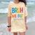 Bruh We Out Seniors Senior Year Back To School Graduation Comfort Color Blast T-Shirt Citrine