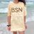 BSN Bachelor Of Science In Nursing Student Graduation Comfort Color Blast T-Shirt Citrine