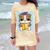 Bulldog Anime Pup Graduation Comfort Color Blast T-Shirt Citrine